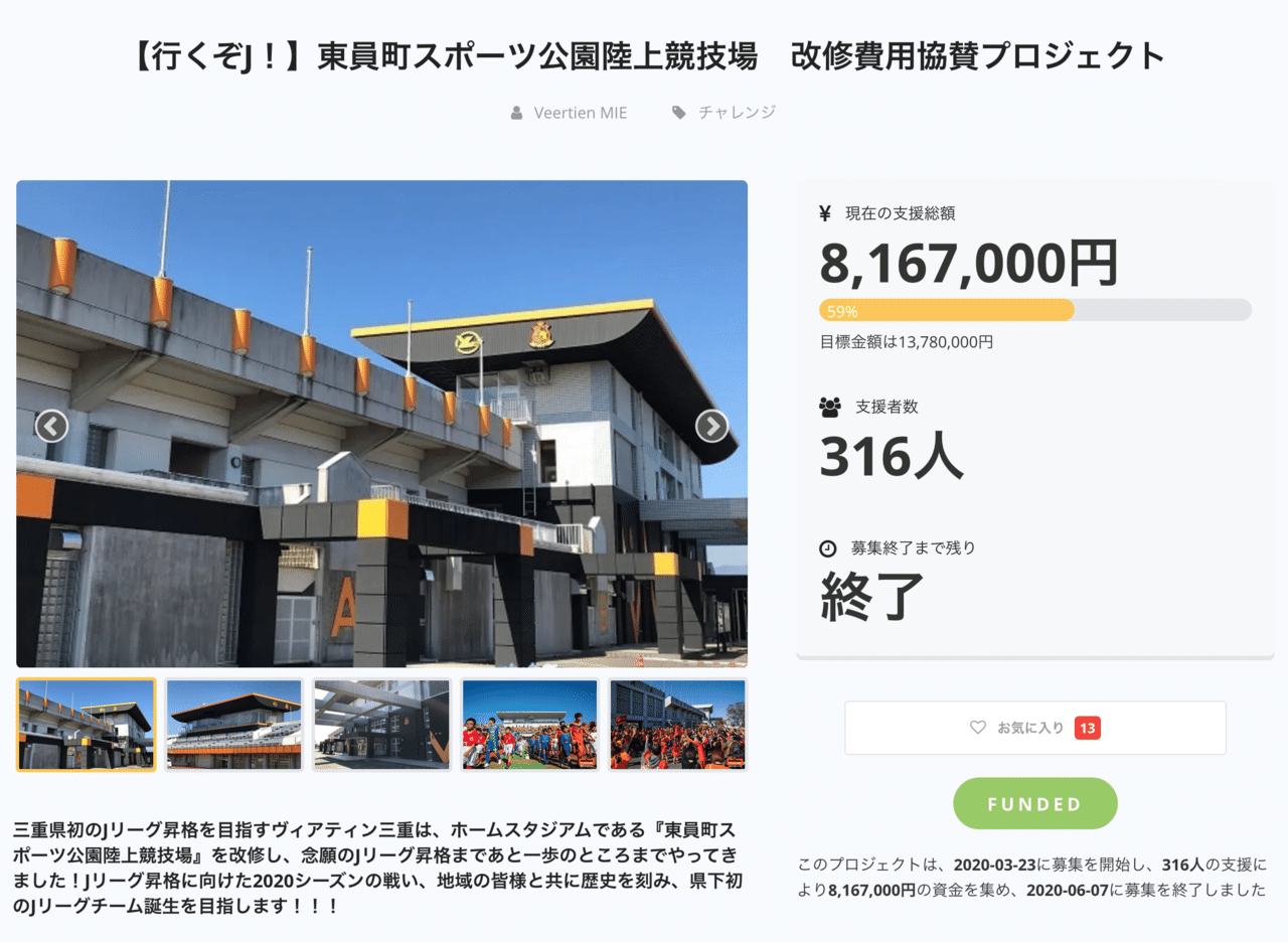 クラウドファンディングを振り返る 社長 後藤大介インタビュー Vol 2 ヴィアティン三重 サッカー公式 Note クラウドファンディングを振り返る 社長 後藤大介インタビュー Vol 2 ヴィアティン三重 サッカー公式 Note