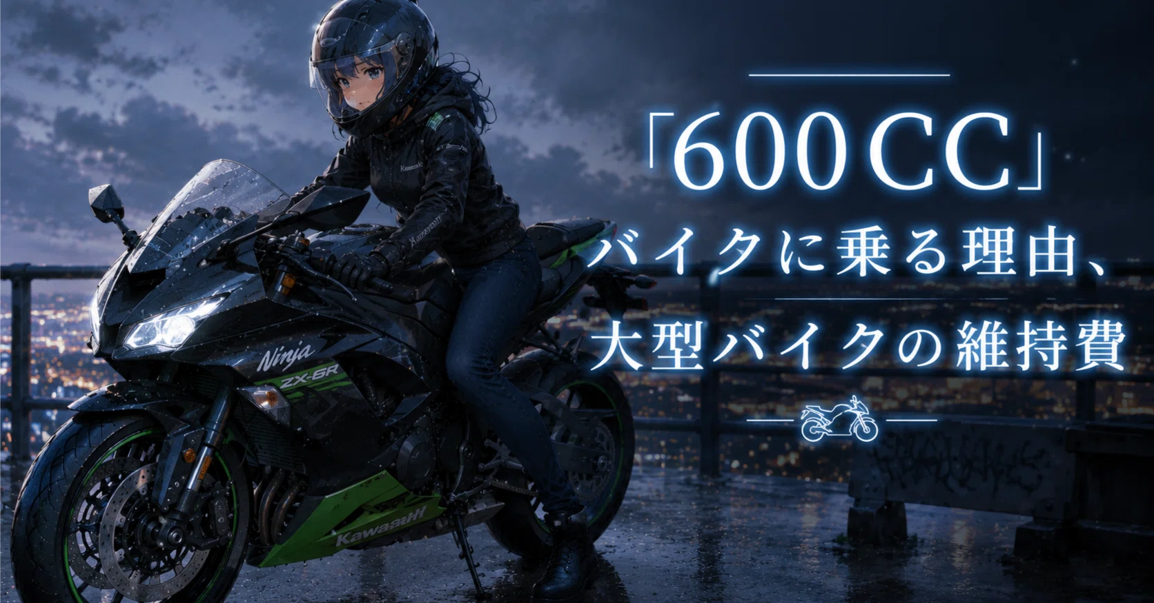 600CC」バイクに乗る理由、大型バイクの維持費【CBR600RR/ZX-6R