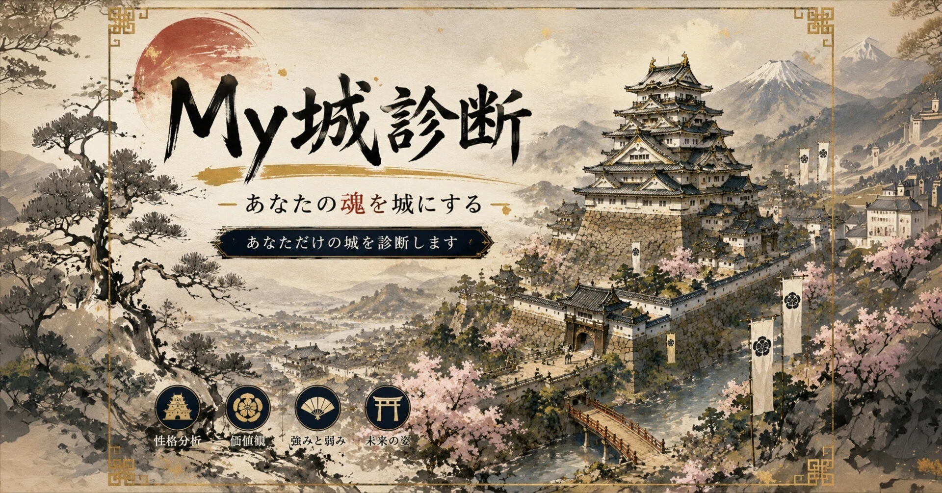 My Castle Diagnosis [AI Prompt]｜八千股 曜 （やちまた よう）