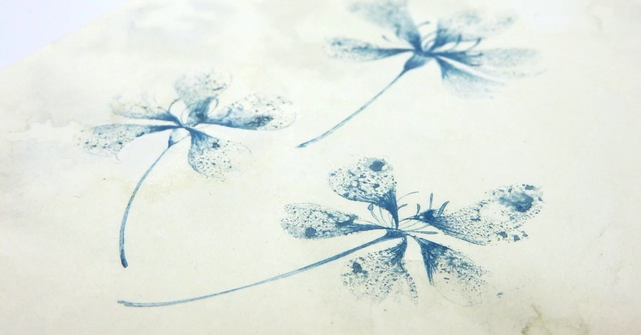 同じだけれど同じじゃない｜スタンピングで花を描く方法｜巳白