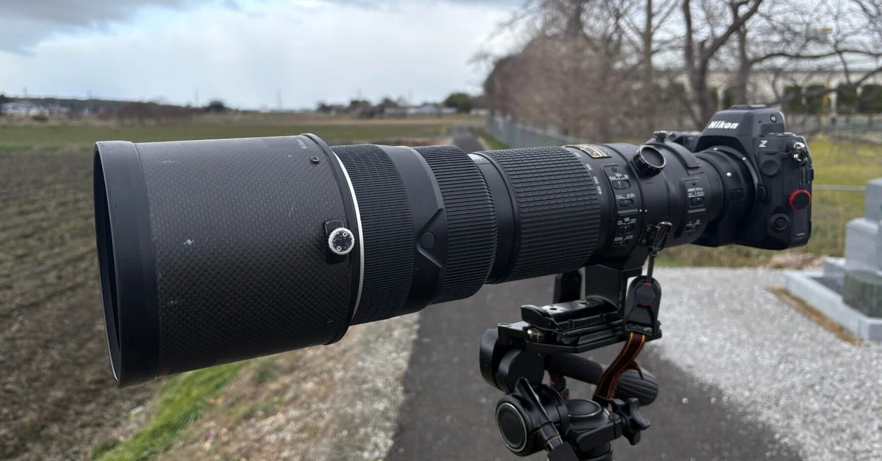 レンズレビュー】AF-S NIKKOR 200-400mm F4G ED VR II｜鷺
