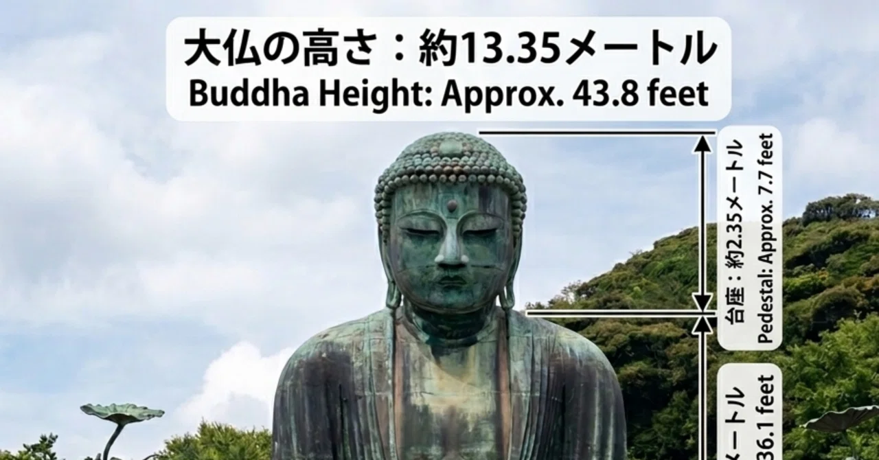大仏様 ご確認 Why is the Great Buddha standing OUTSIDE? ⛩️ / 意外と知らない