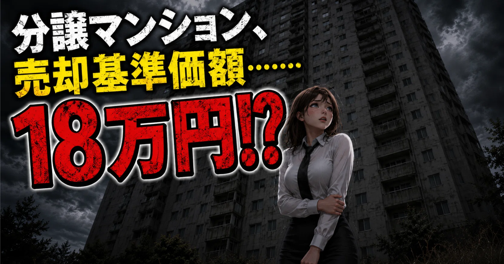 実話】新築時3000万円超のファミリーマンションが、35年後に「18万円