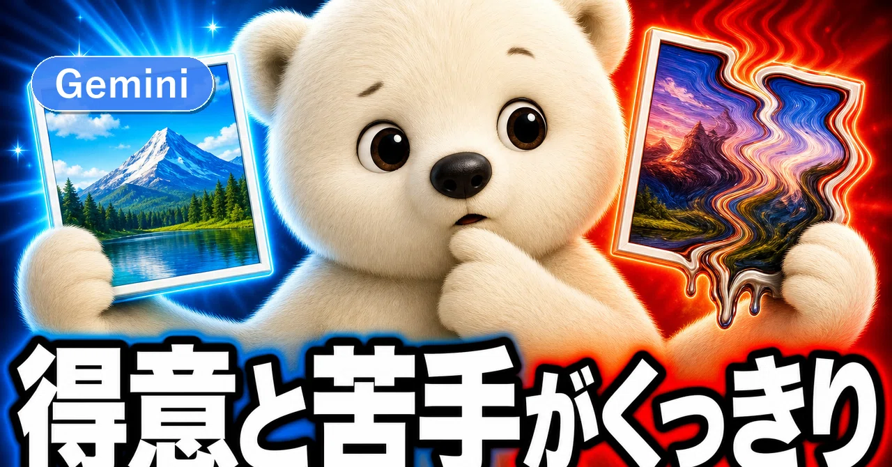 ai.house 白いままクマ Gemini's image generation: A clear divide between what it excels