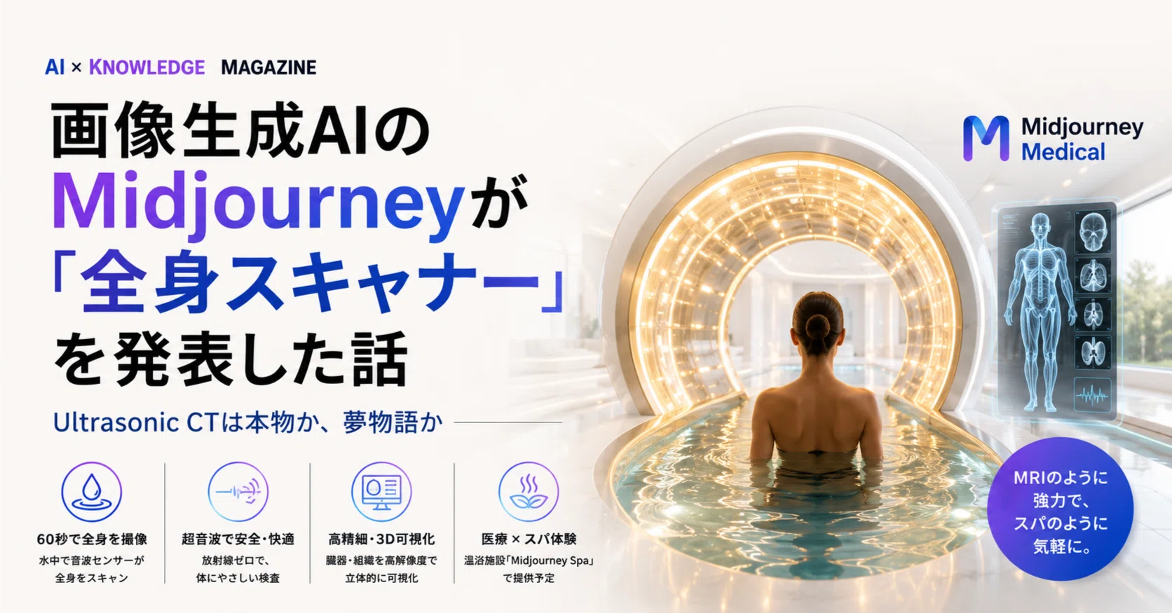 画像生成AIのMidjourneyが「全身スキャナー」を発表した話