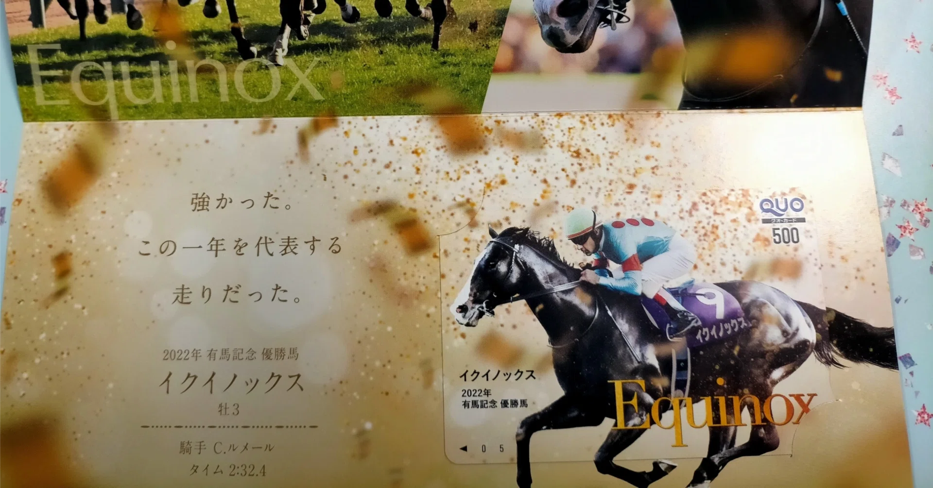 思い出日記 2022年のクリスマス競馬②｜Hanako