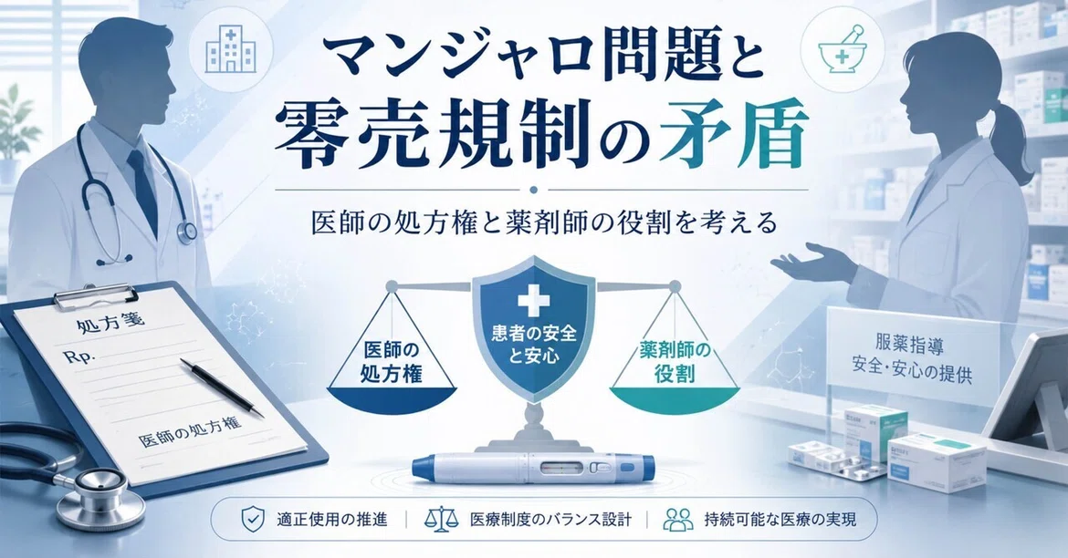 The Mounjaro Issue and the Contradictions of Zero-Sale Regulations ...