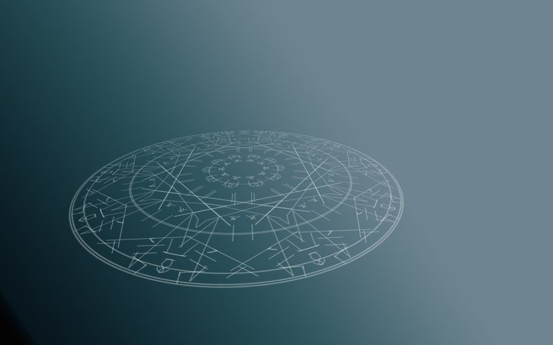 Photoshop ゼロから魔法陣をつくる 鳴本 Note