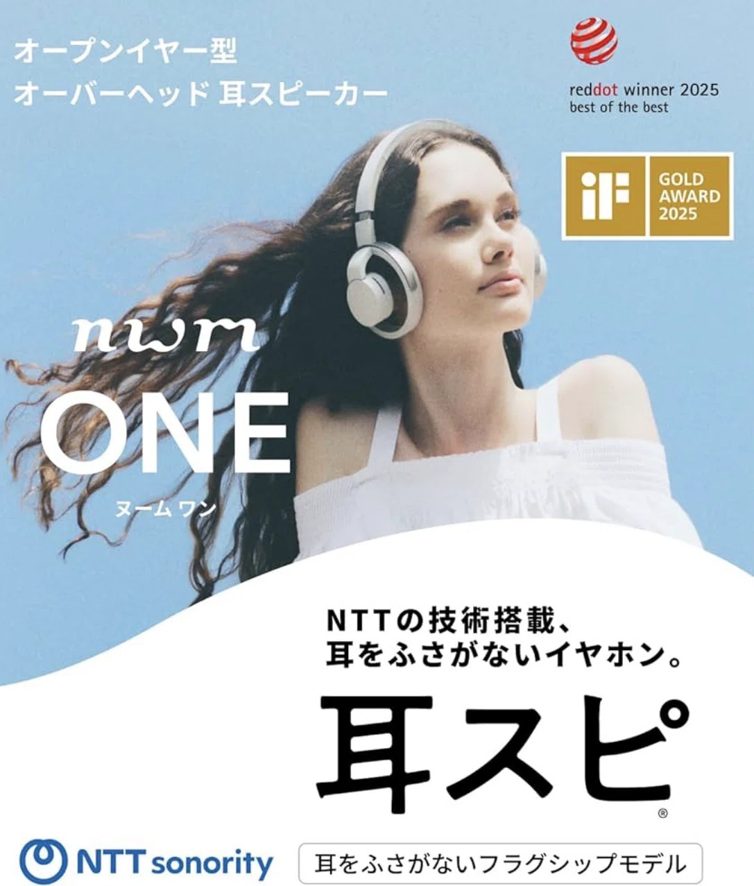NTTソノリティ】耳をふさがない新時代の耳スピーカー「nwm ONE」の魅力
