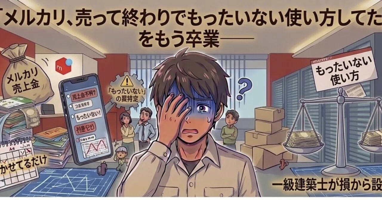 メルカリ、売って終わりでもったいない使い方してた」をもう卒業——売る 