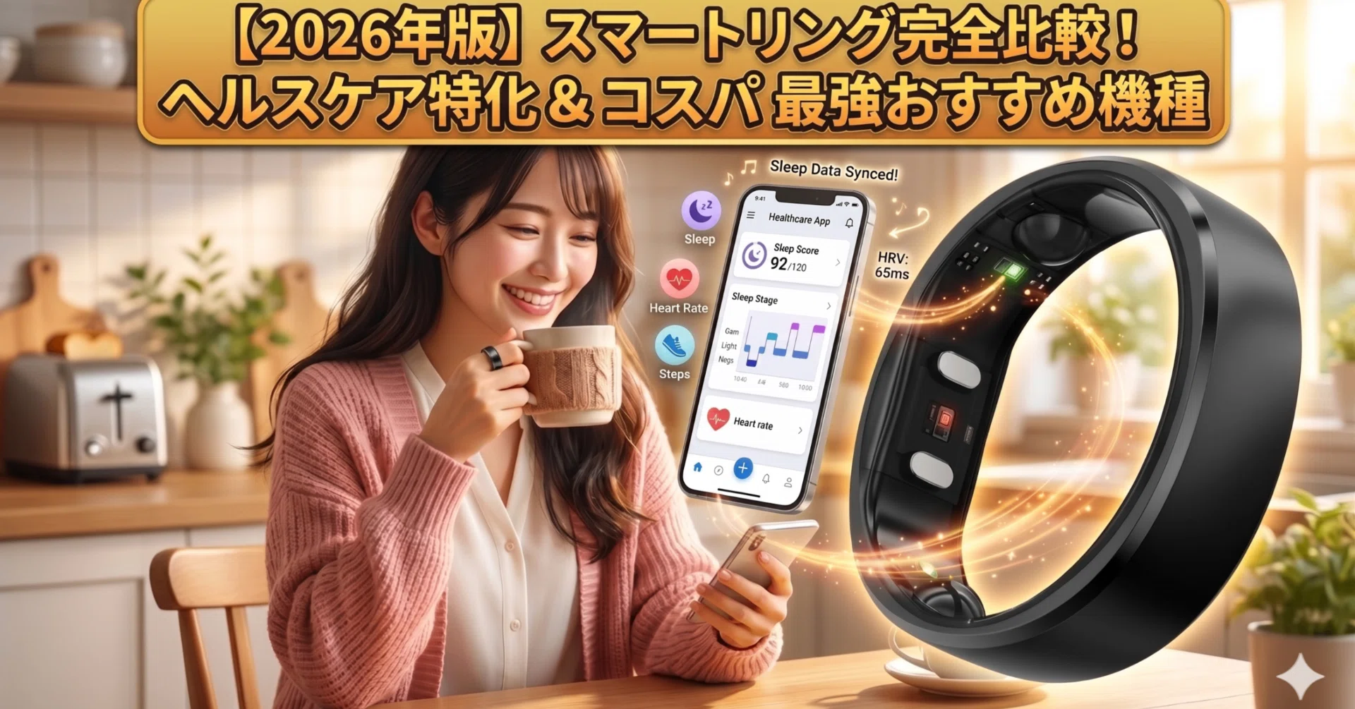 しャンソンケアリングセット 2026年版】スマートリング完全比較！ヘルスケア特化＆コスパ最強