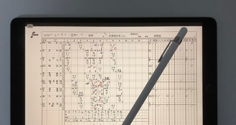23 東京ヤクルトスワローズ　全143試合スコアブック 手書きスコアブック - 東京ヤクルトスワローズ｜tkexp｜note
