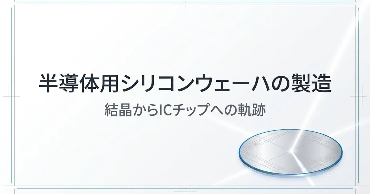 半導体用シリコンウェーハ製造の技術詳解：結晶からICチップへの軌跡