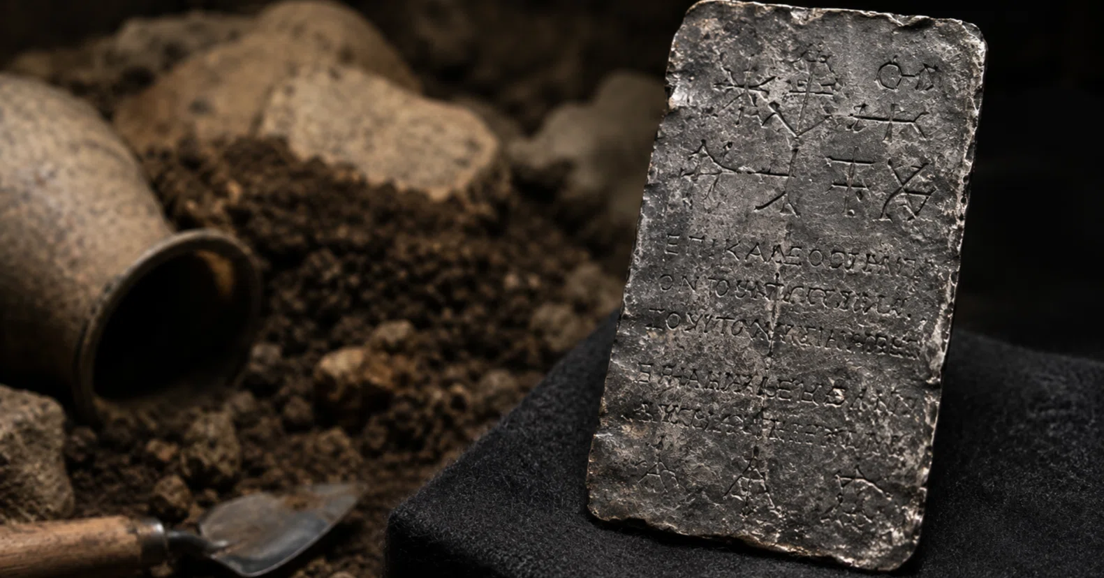 呪いの鉛板がオランダで出土――RTI技術が解読した「エジプト魔術」の