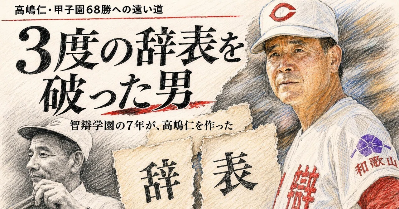 3度の辞表を破った男――智辯学園の7年が髙嶋仁を作った｜高校野球名将