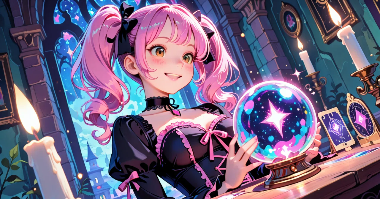🔮【AI娘タロットカード】22枚完成！ノクちんの占いページもオープン
