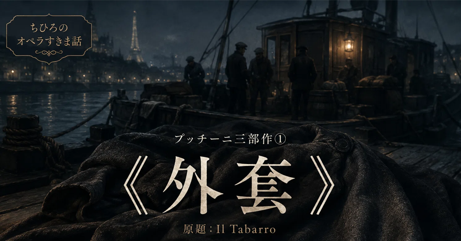 外套》プッチーニ三部作公演を振り返る①｜ソプラノ福島千尋