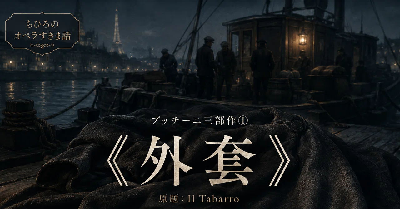 外套》プッチーニ三部作公演を振り返る①｜ソプラノ福島千尋