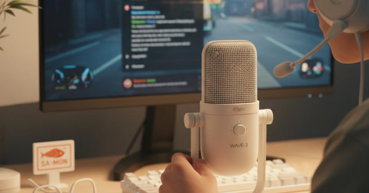 プロ解説】もう音質で悩まない！ゲーム実況者御用達マイク『ELGATO