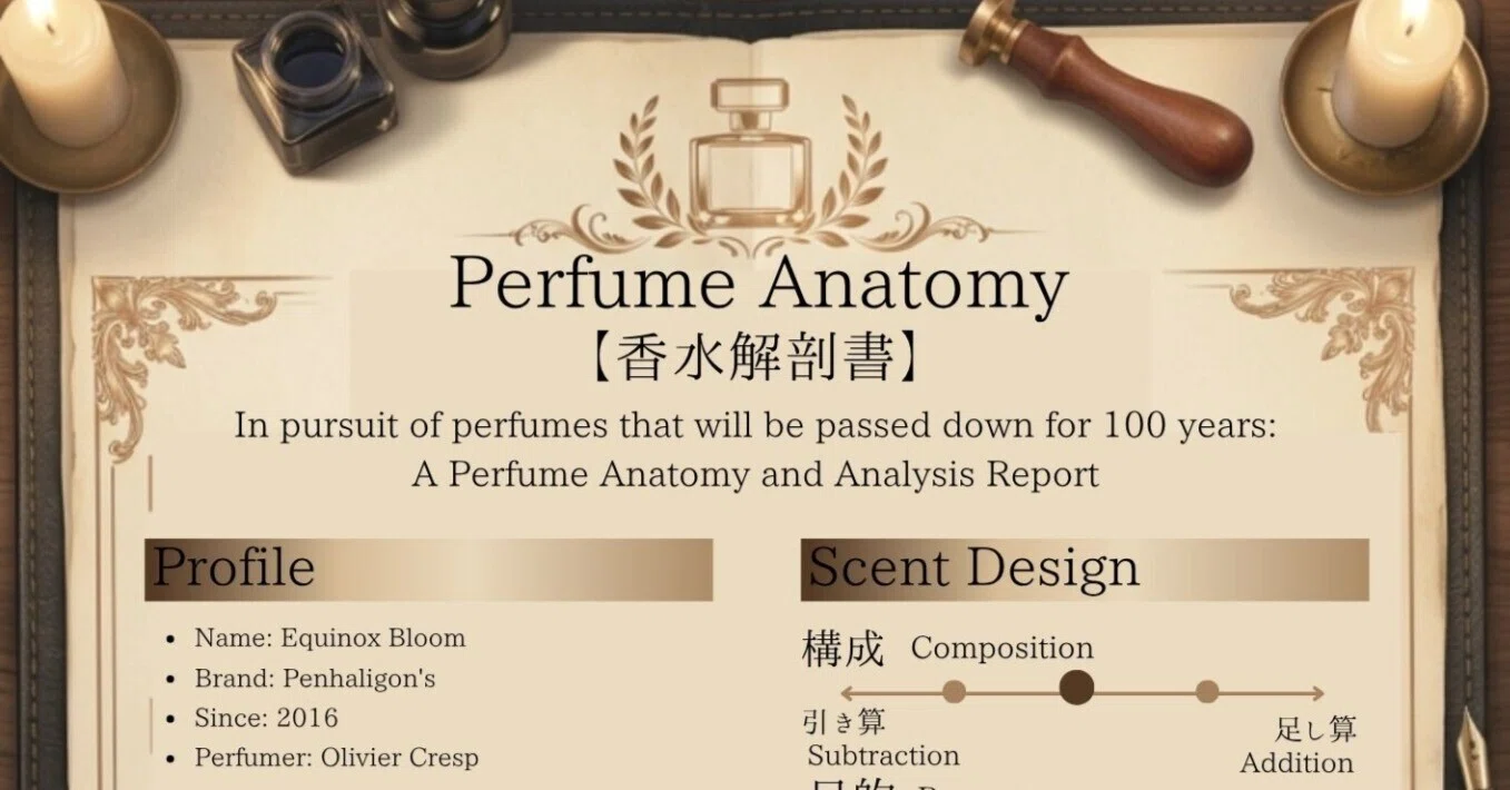香水レビュー】EQUINOX BLOOM / PENHALIGON'S（エキノックス ブルーム