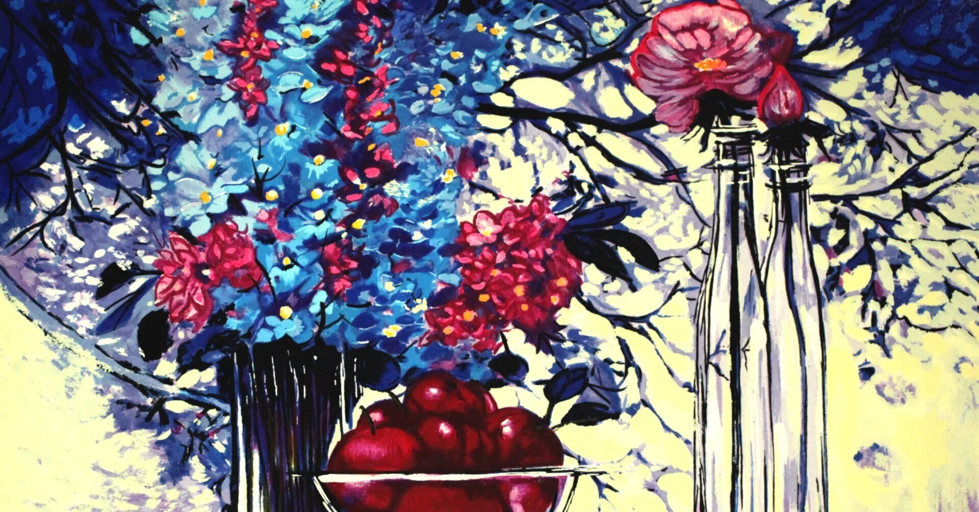 Michel Henry, 'Still Life Diptych - Blue Window' (2002