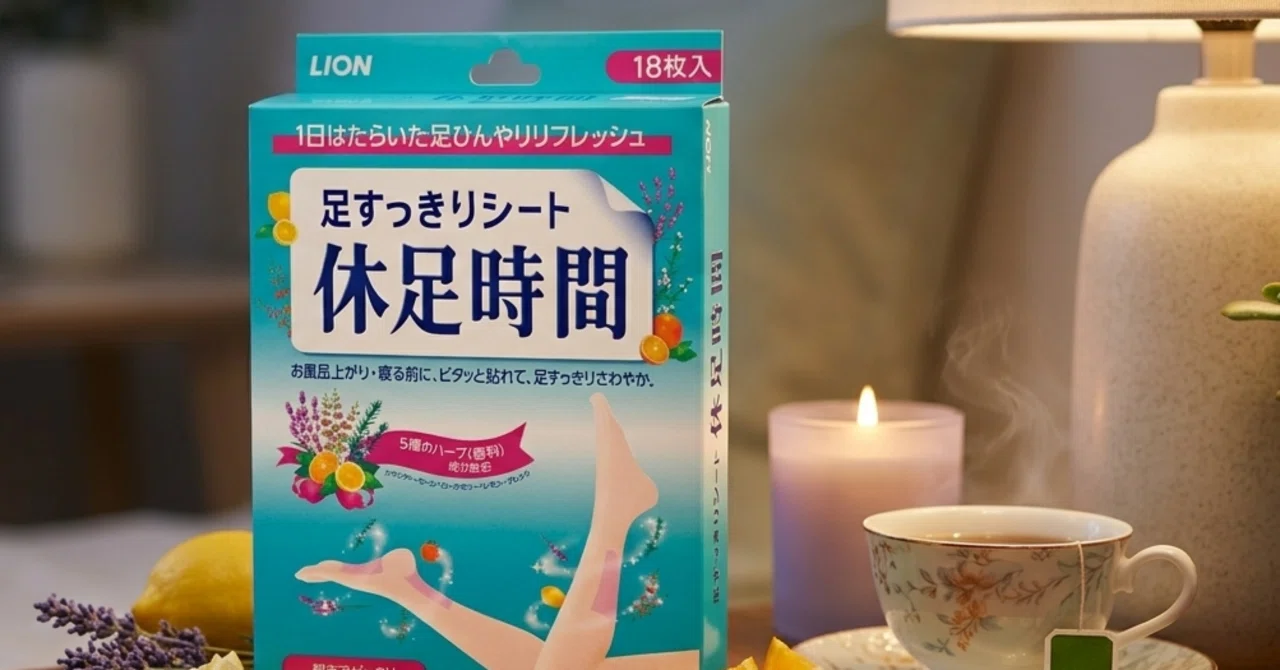 口コミ】休足時間 足すっきりシートを毎晩使い続けた正直レビュー