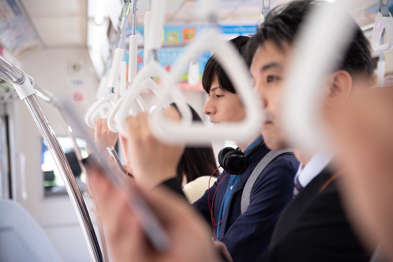 通勤電車内