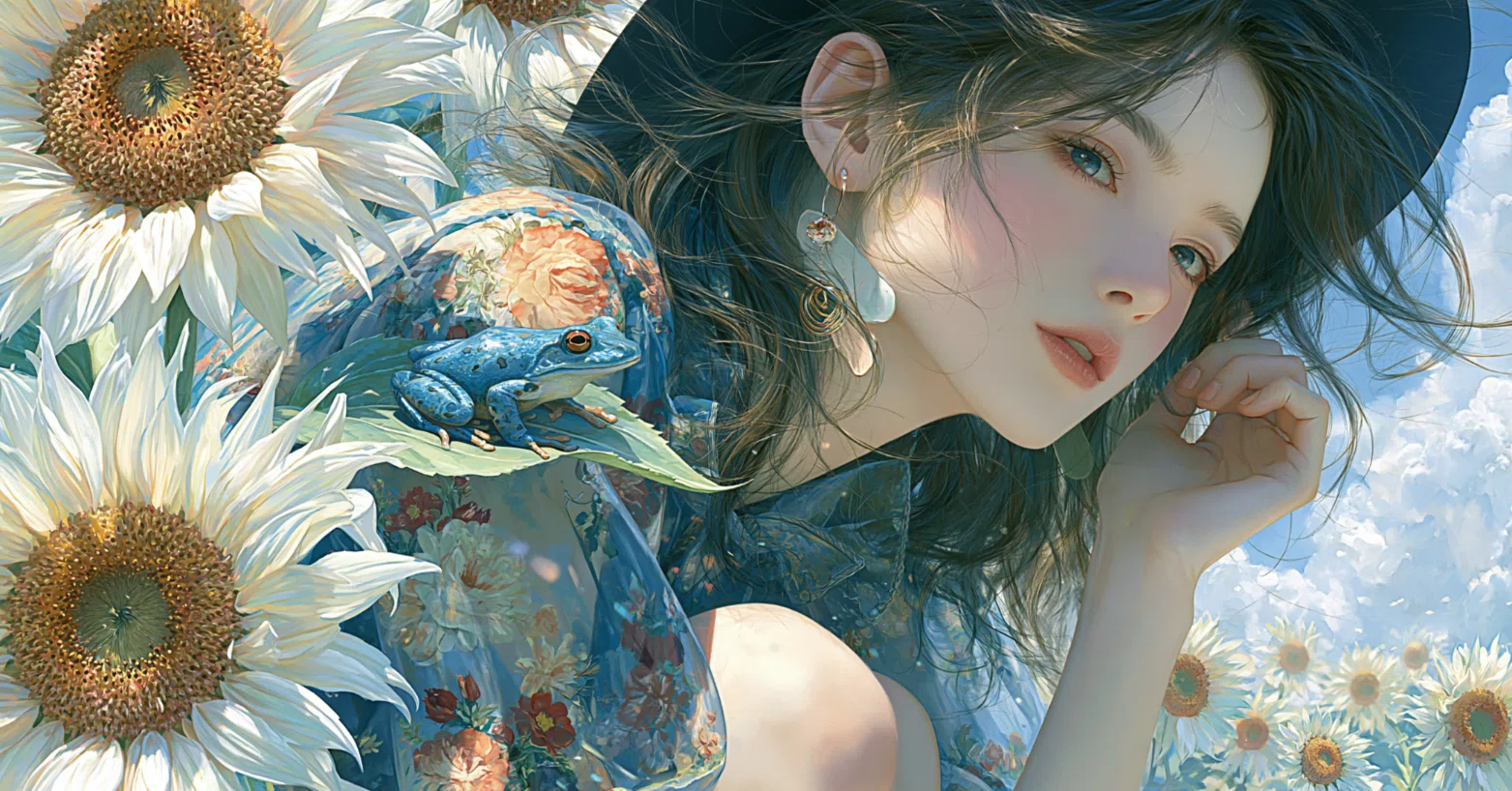 あの日見た向日葵の花は【余白に咲くことばたち】｜春永睦月