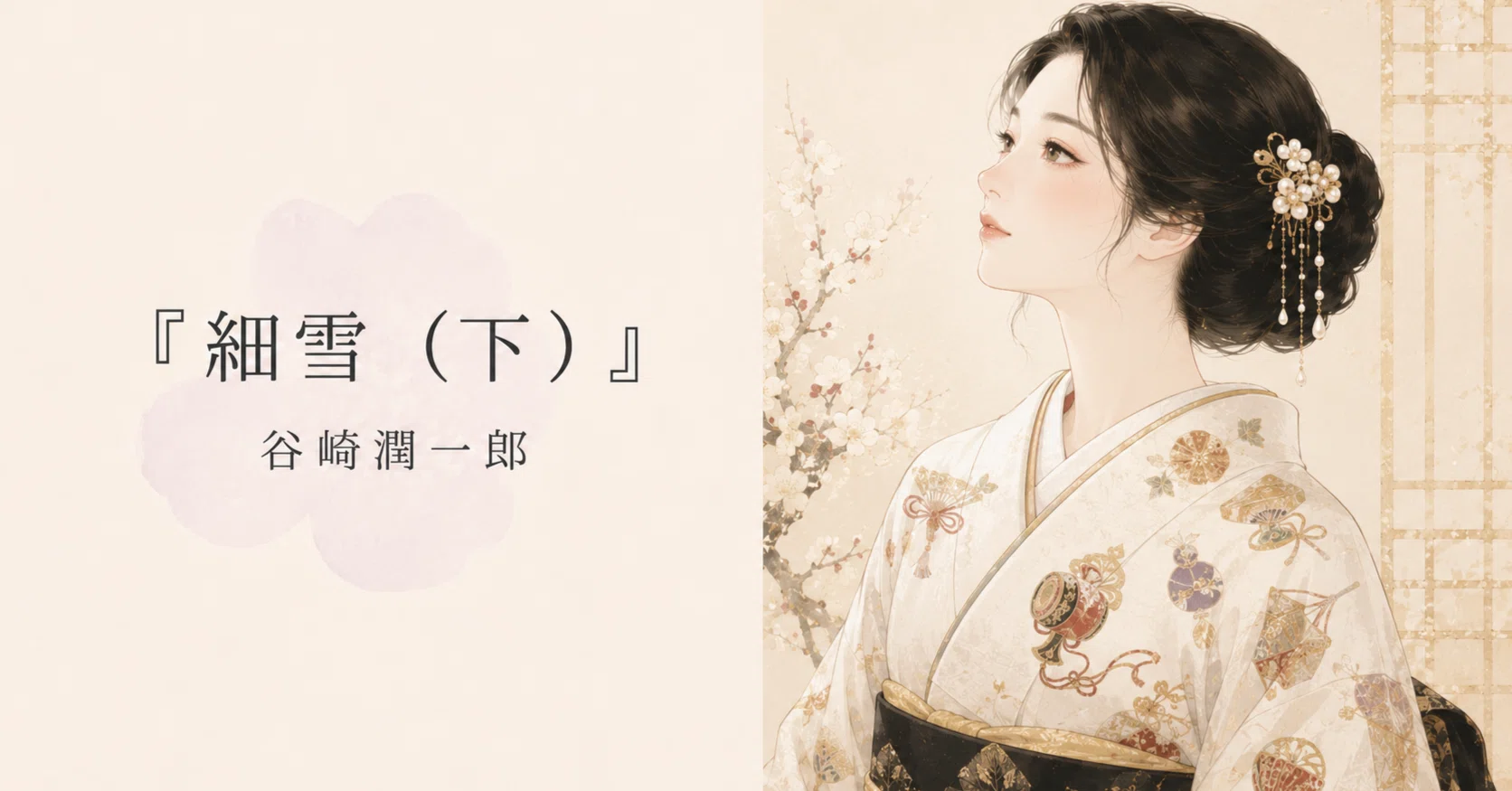 細雪（下）』谷崎潤一郎著 感想｜森園いずみ
