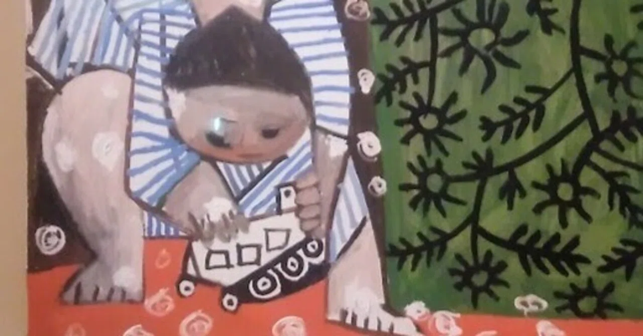 noterのかんみ様の記事を見ていて、以前見たピカソの絵画を見つけまし