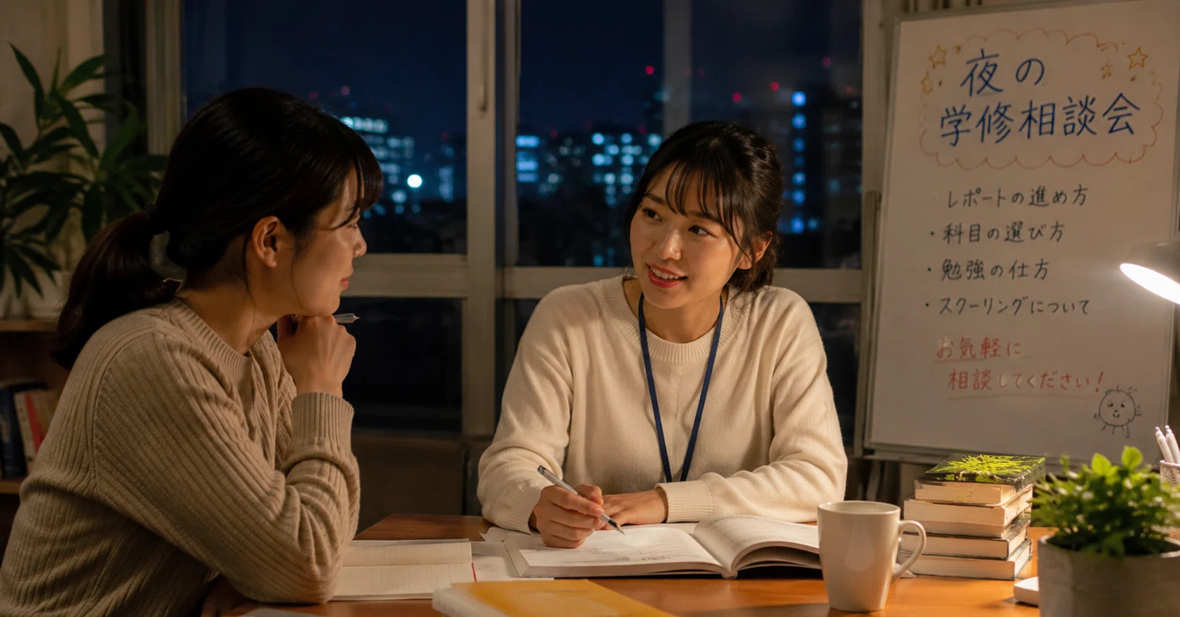 日大通信】夜のオンライン学修相談会について 日中に相談できない社会
