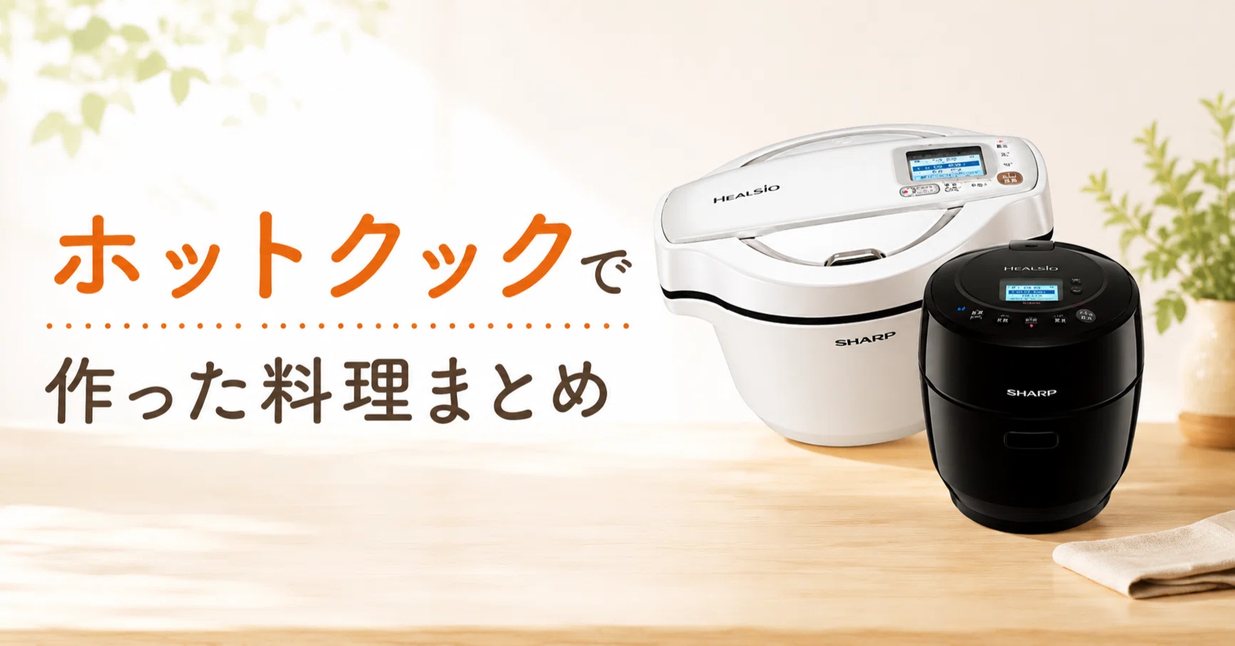 Summary 🔶 Dishes Made with Hot Cook｜ホットクックとヘルシオで