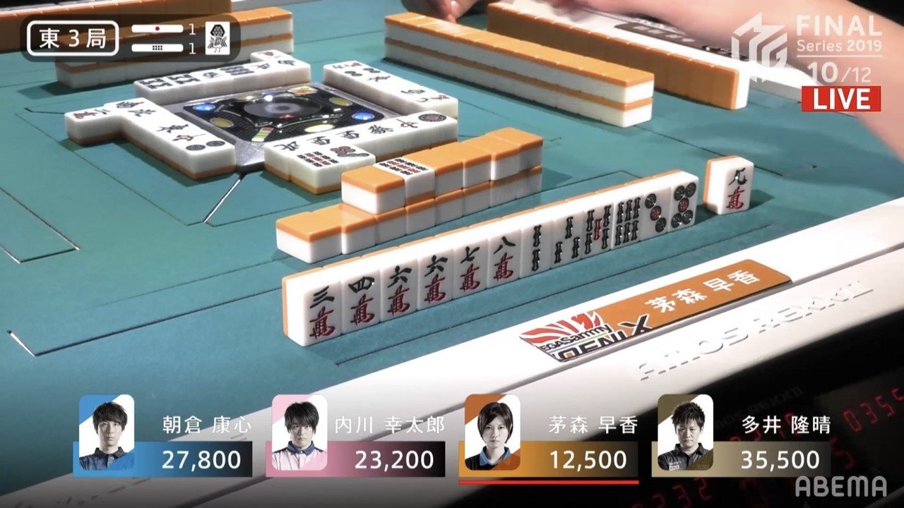 茅森早香 158日ぶりのトップ 最後に見せた差し込みは本当に天才級 Mリーグ わせりん Note