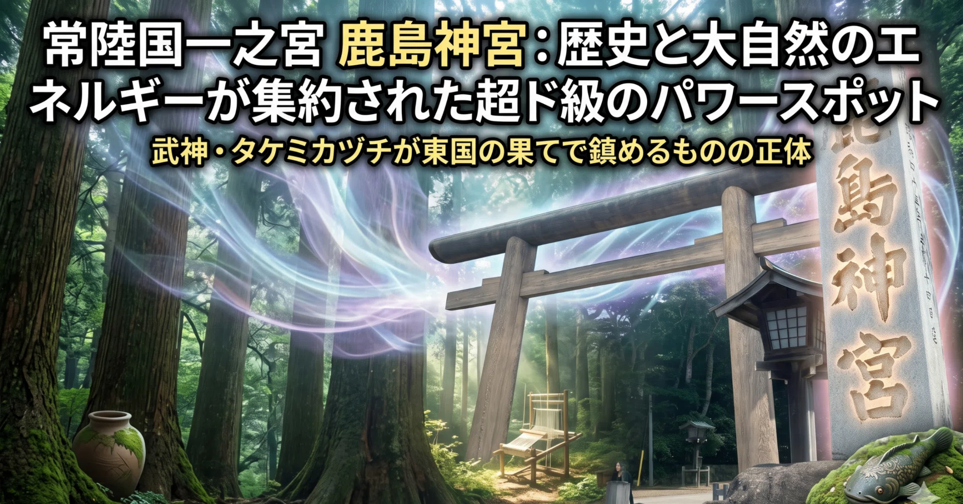 Hitachi Province Ichinomiya Kashima Jingu: A Super-Class Power 