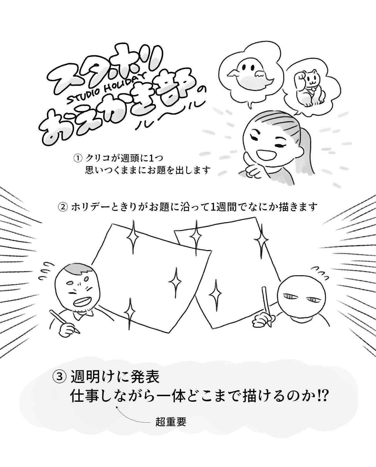 第1回 未来のジャパニーズホラー の作品ご披露 と 第2回お題発表 Studio Holiday Note 第1回 未来のジャパニーズホラー の作品ご披露 と 第2回お題発表 Studio Holiday Note