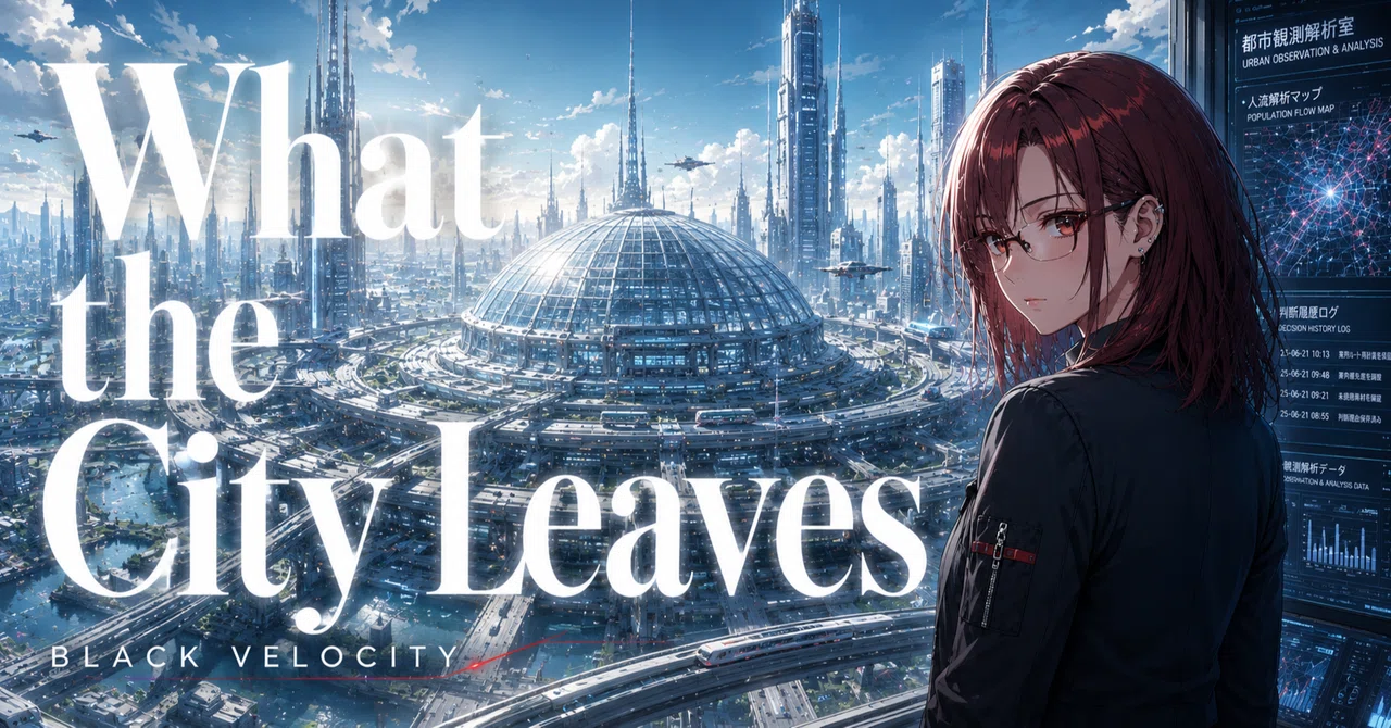 BLACK VELOCITY: What the City Leaves　第五話　止まった画面