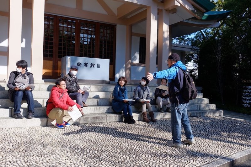 南山大学教授と辿る!まちなか古墳フィールドワークツアー<鶴舞編>11