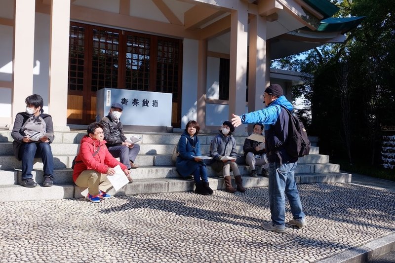 南山大学教授と辿る！まちなか古墳フィールドワークツアー＜鶴舞編＞11