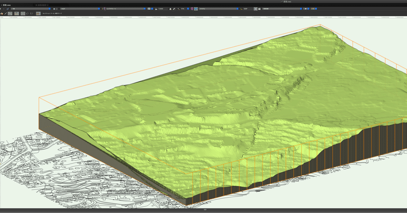 Vectorworksに数値地図を取り込む Wkz Note