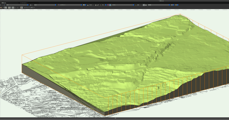 VectorWorksに数値地図を取り込む