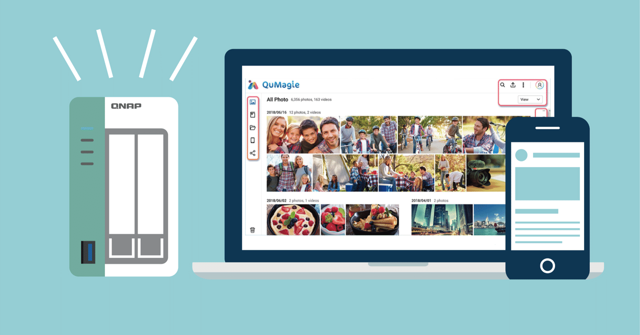 容量不足に悩まない 子どもの写真は Nas でずっと大切に保存しよう Qnap Note