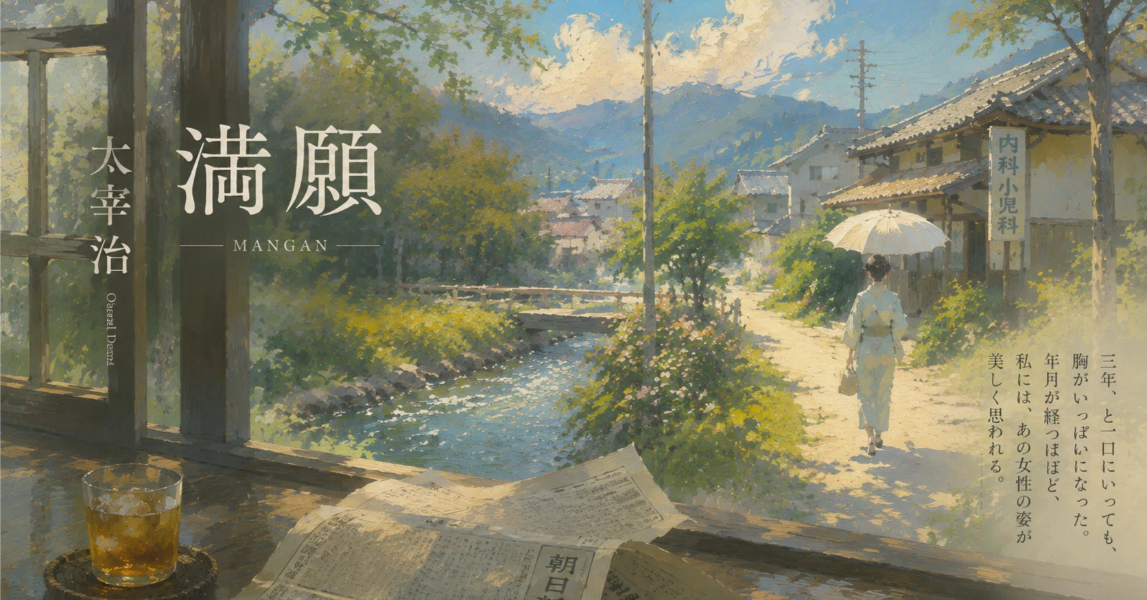 太宰治『満願』が描いた「願いは、いつ満ちるのか」｜伽藍読書録
