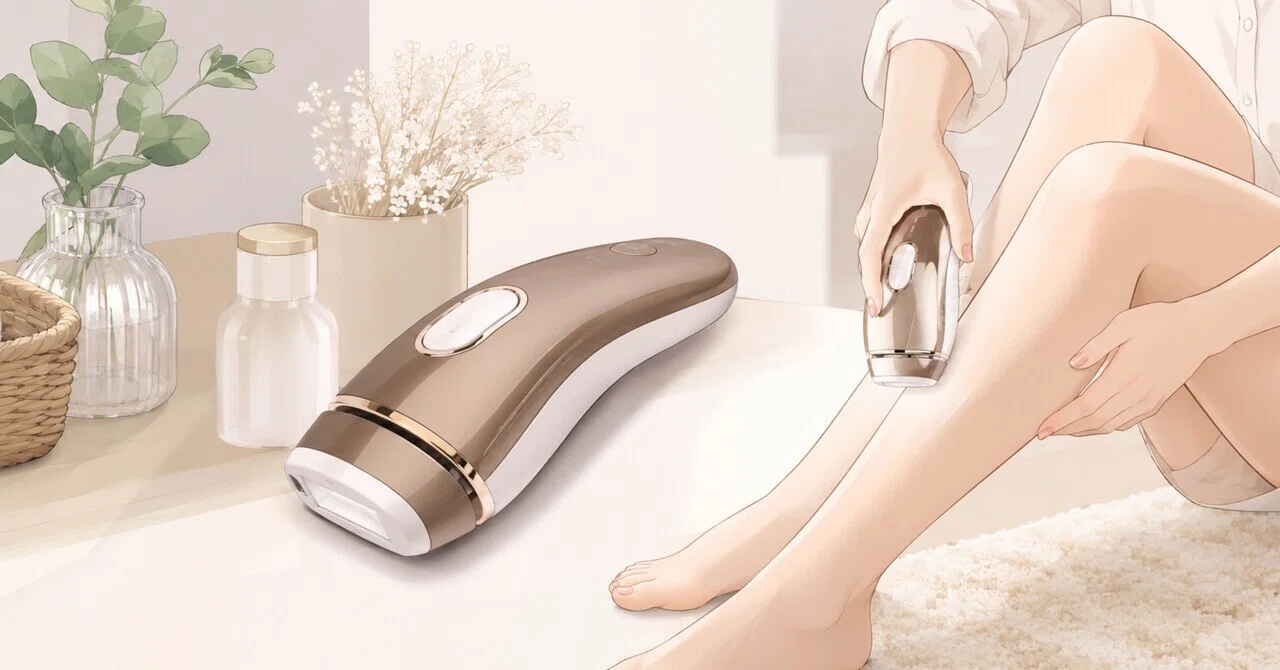 わが家は家族全員で愛用中。ブラウンの脱毛器を買ってよかった理由｜hana