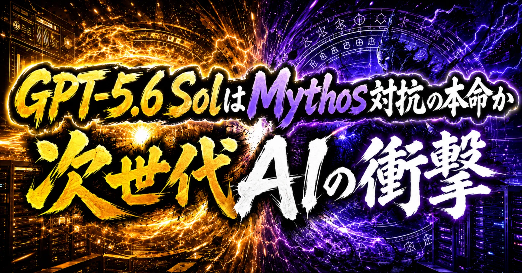 GPT-5.6 SolはMythos対抗の本命か｜香川友志