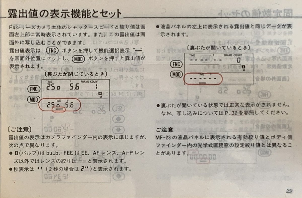 Nikon MF-23 マルチコントロールバック 取扱説明書 その2｜Polak