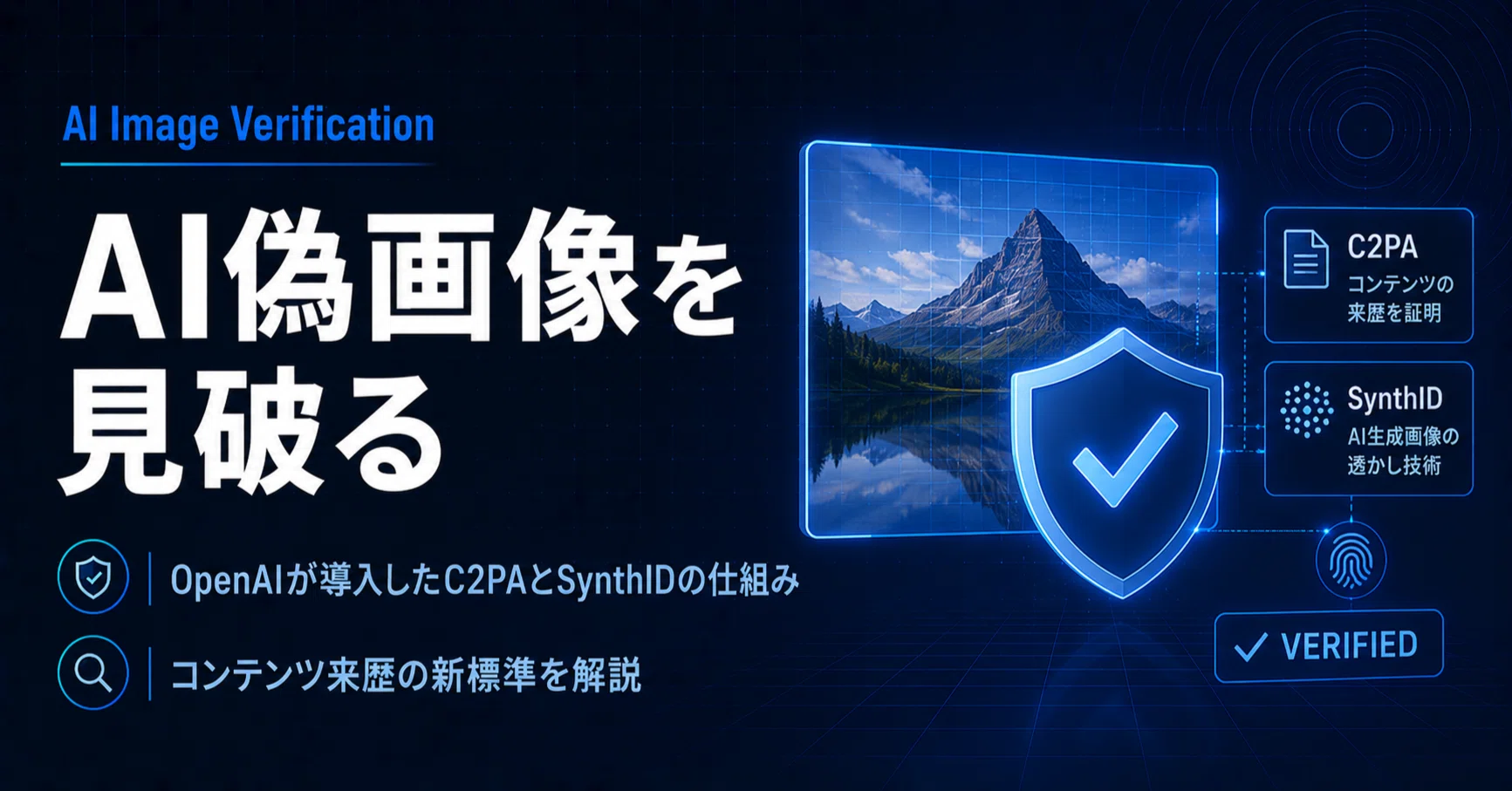 AIさん確認用 AI偽画像をどう見破るか。OpenAIが示すコンテンツ来歴の新標準｜スネドラ