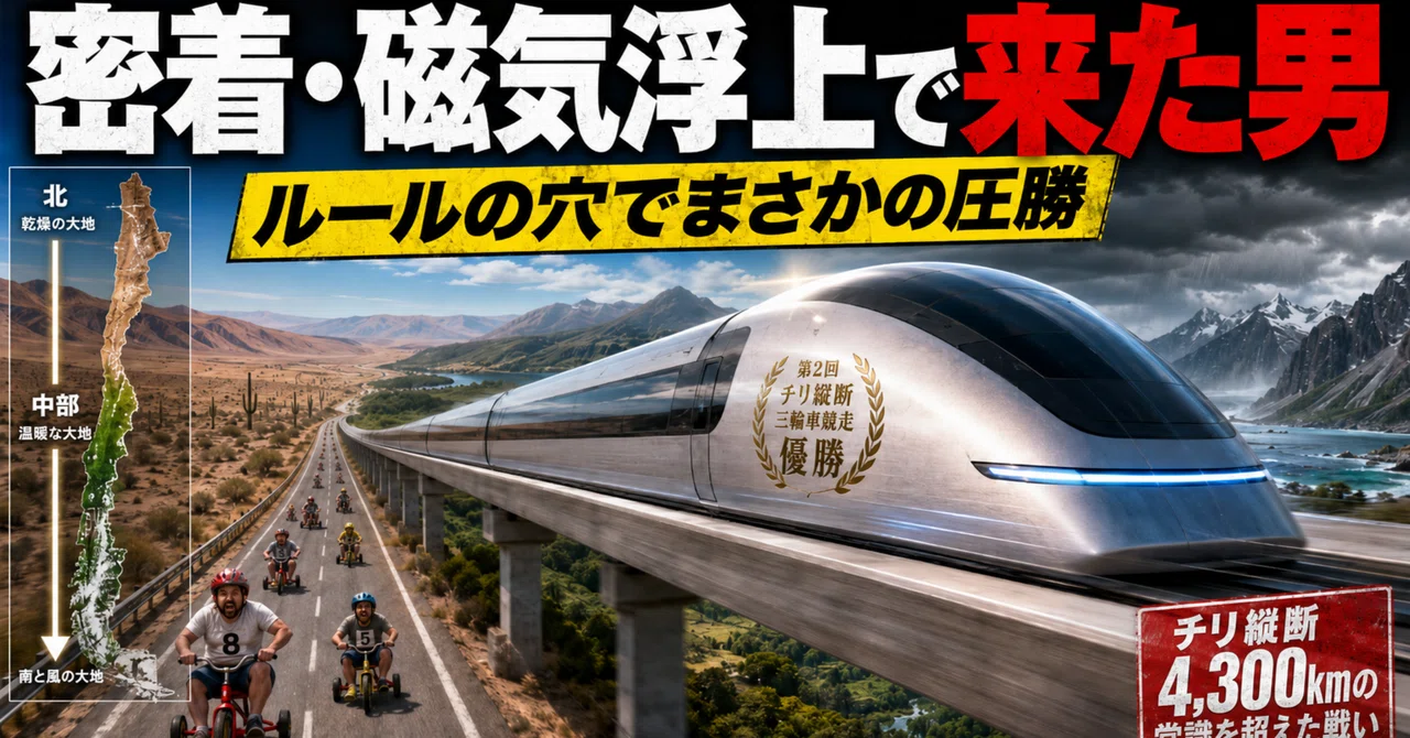 Close-up: The Man Who Came by Maglev - The 2nd Chile North-South ...