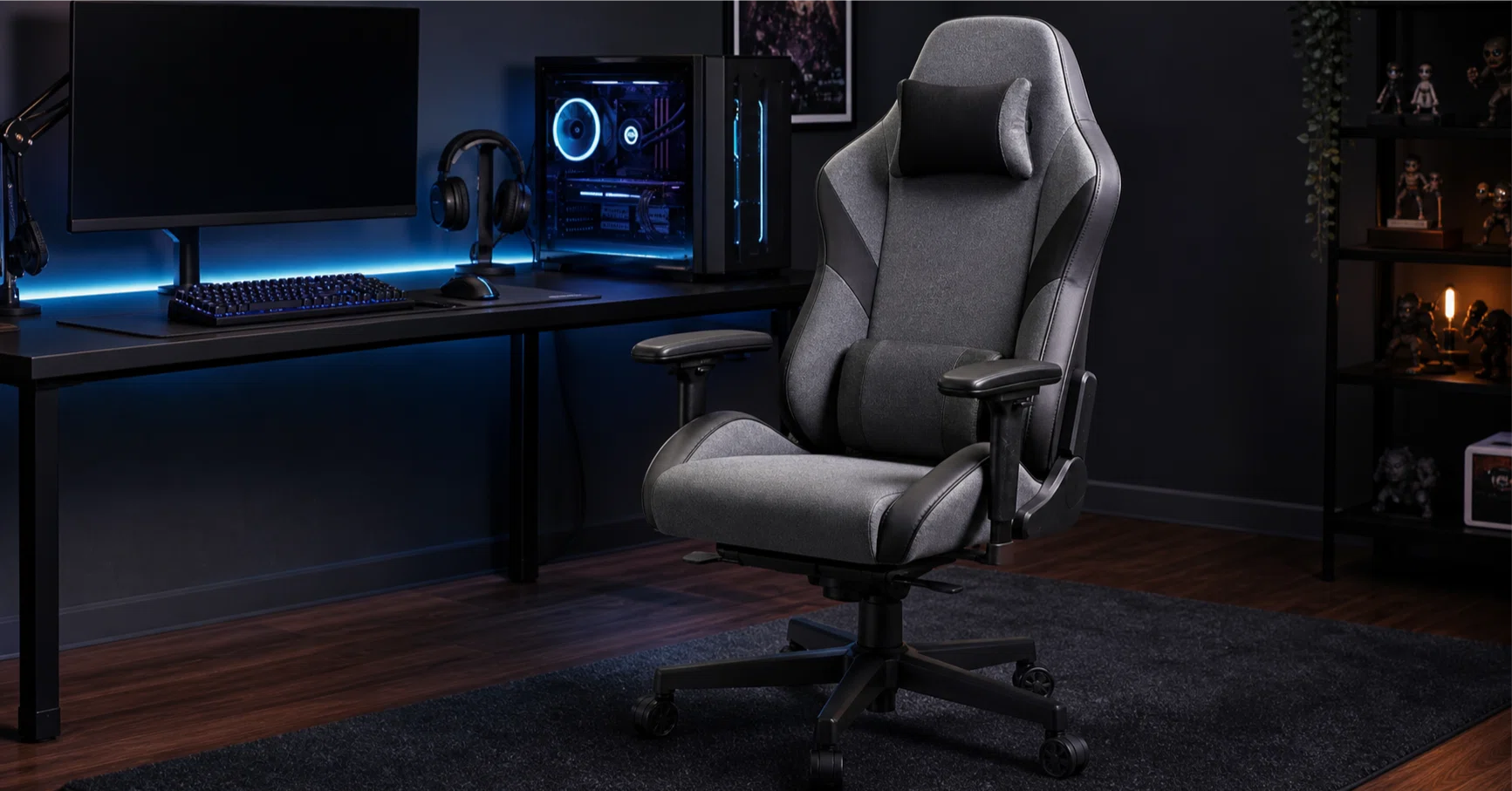 ゲーミングチェアで長時間の作業姿勢を支える──CORSAIR T-3 RUSH V2