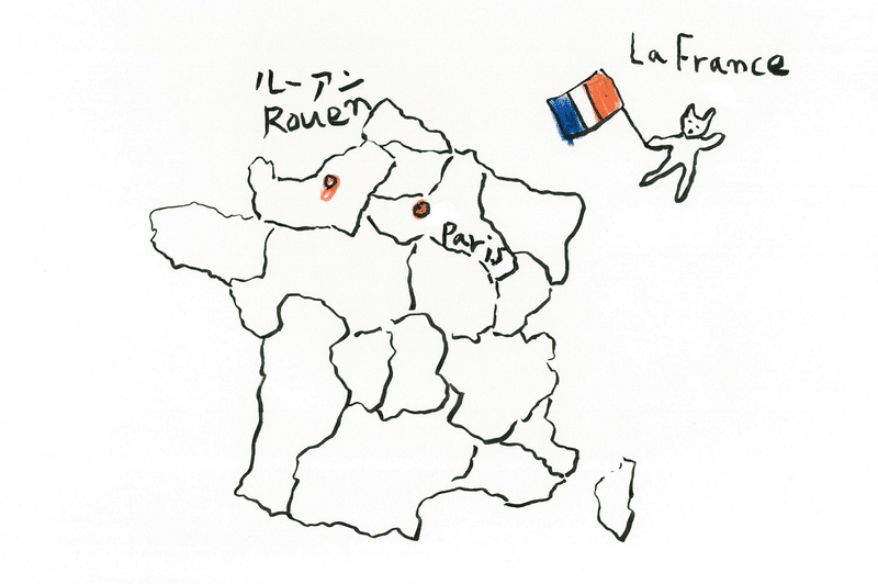 ルーアンの地図
