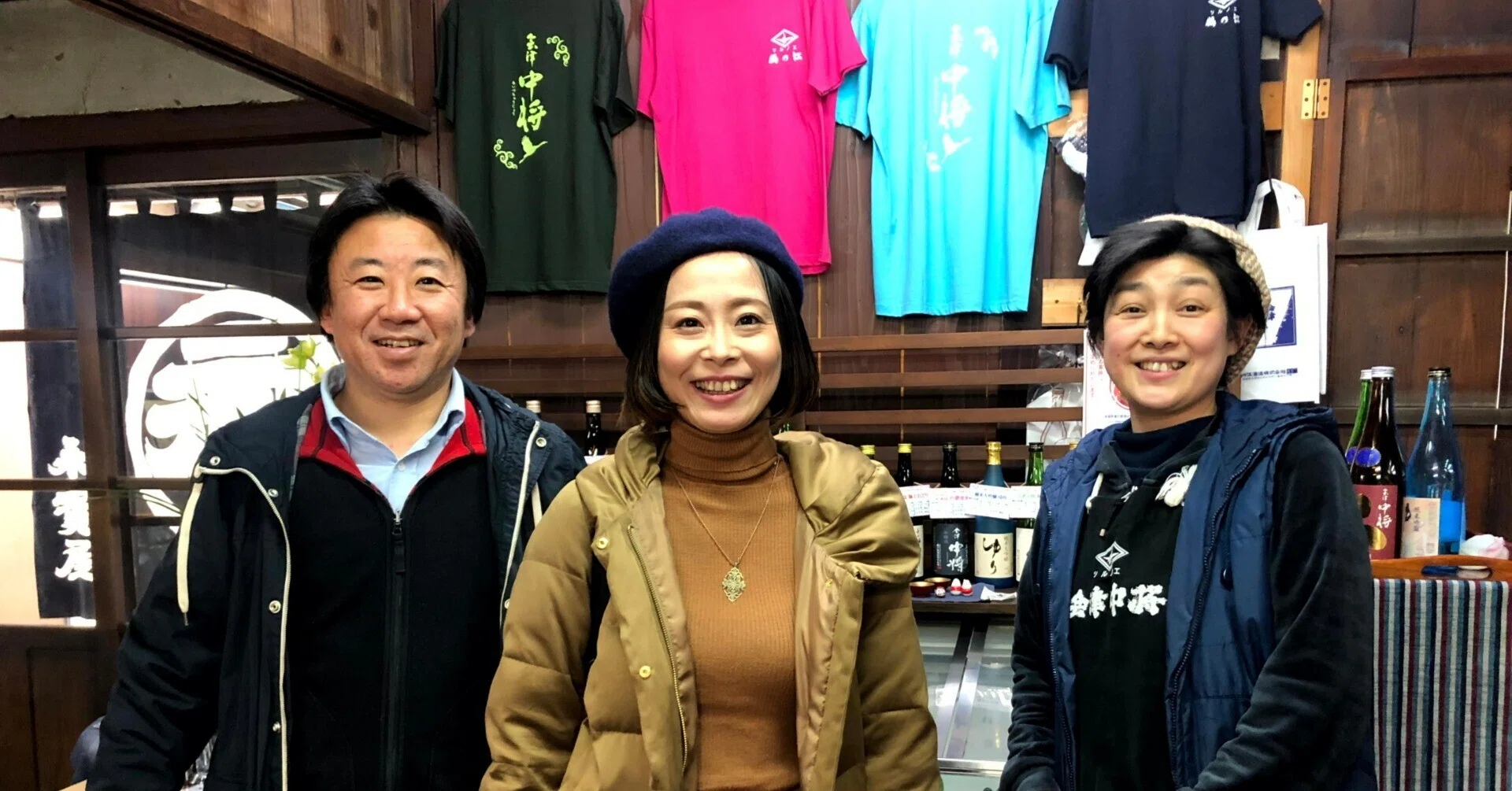 会津若松・七日町——「会津中将」と「ゆり」、鶴乃江酒造の手のあと